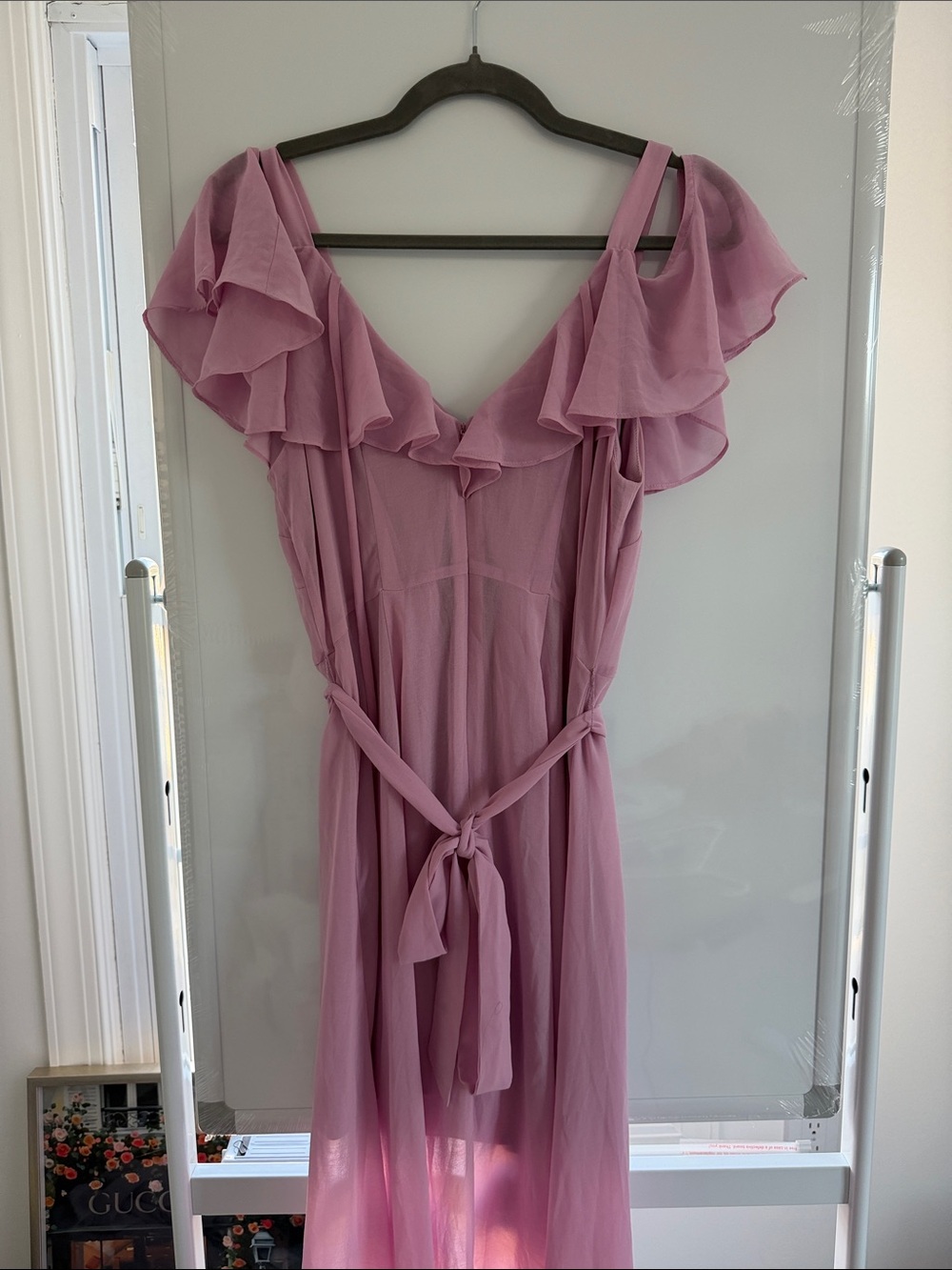 Disney Lilac One-Shoulder Ruffle Dress - Picture 5 of 5